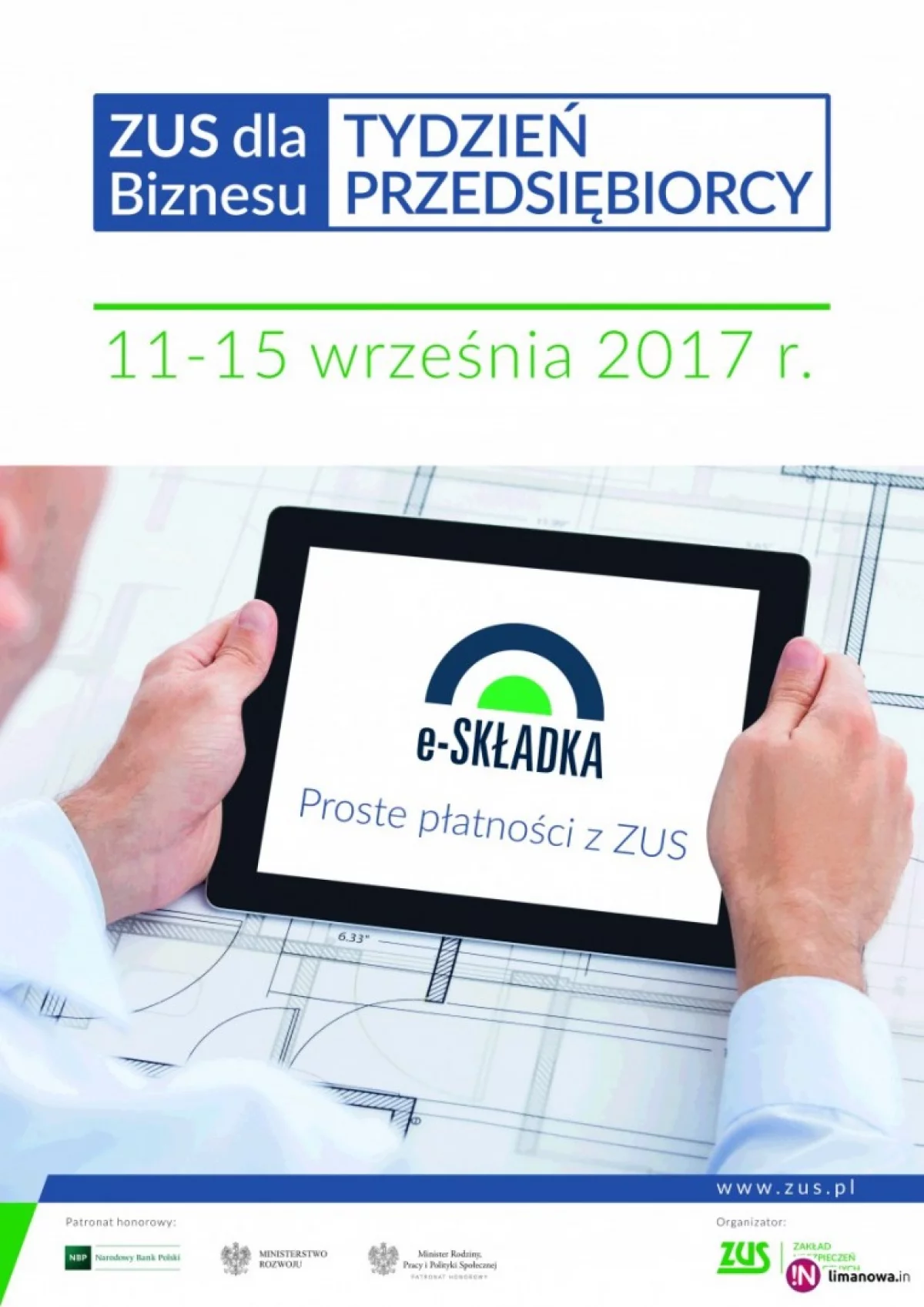 Tydzień Przedsiębiorcy w ZUS - zapisz się już teraz