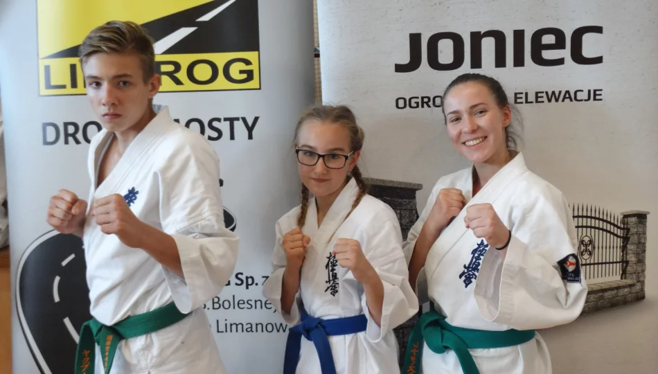 Międzynarodowy Turniej Karate Kyokushin WKB Polish Open Galizia Cup 3 medale wywalczone przez karateków ARS Limanowa - JONIEC Team - zdjęcie 1