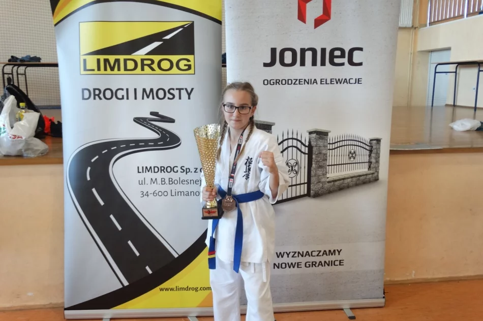 Międzynarodowy Turniej Karate Kyokushin WKB Polish Open Galizia Cup 3 medale wywalczone przez karateków ARS Limanowa - JONIEC Team - zdjęcie 3