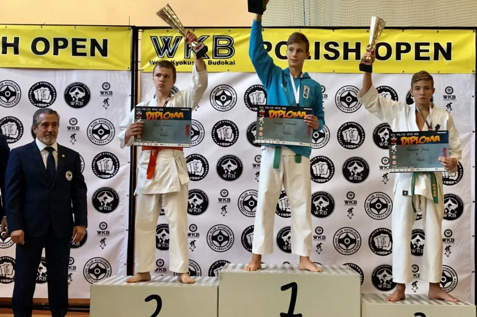 Międzynarodowy Turniej Karate Kyokushin WKB Polish Open Galizia Cup 3 medale wywalczone przez karateków ARS Limanowa - JONIEC Team - zdjęcie 6