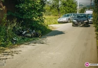 27-letni motocyklista w szpitalu z licznymi obrażeniami - zdjęcie główne