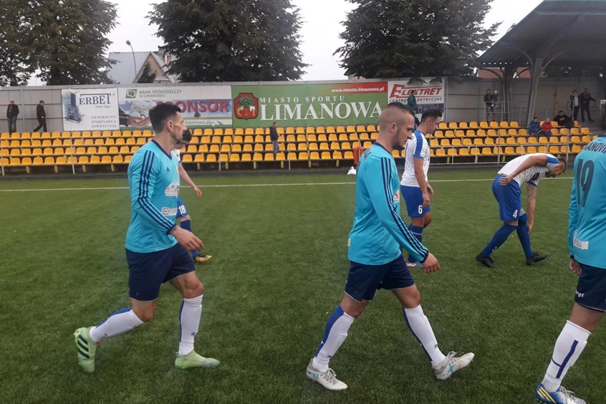 Limanovia szykuje się do meczu na szczycie w IV lidze