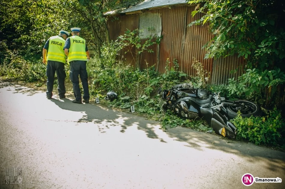 27-letni motocyklista w szpitalu z licznymi obrażeniami - zdjęcie 3