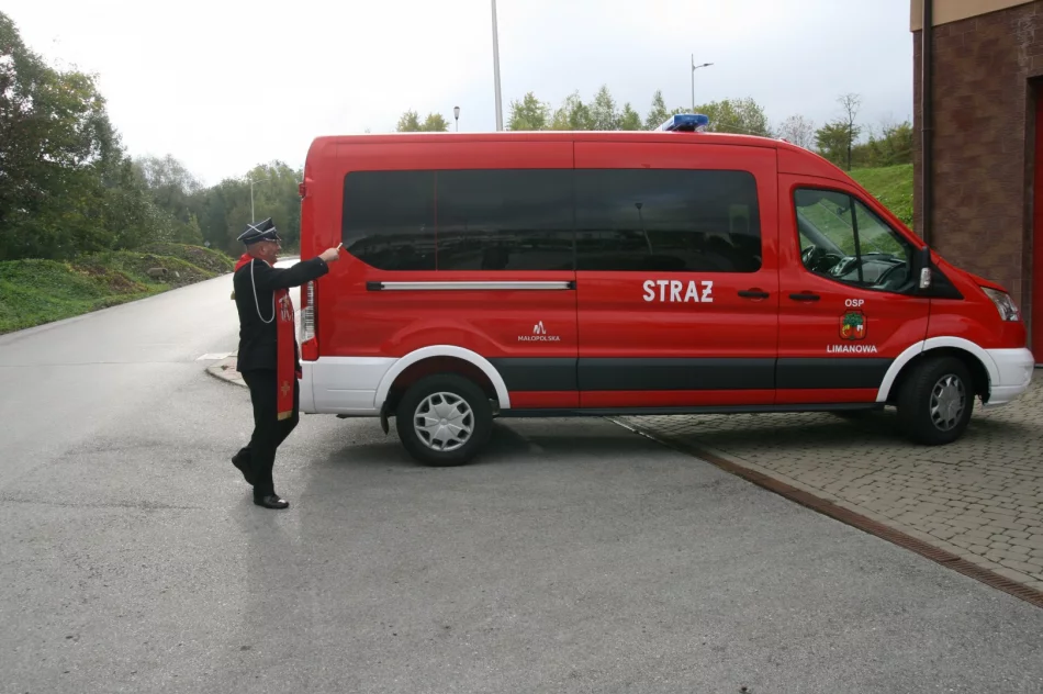 Nowy samochód dla limanowskiej OSP - zdjęcie 6