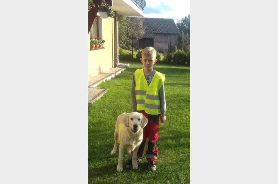 Akcja „Odblaskowe zwierzęta domowe” w Pasierbcu  - zdjęcie 6