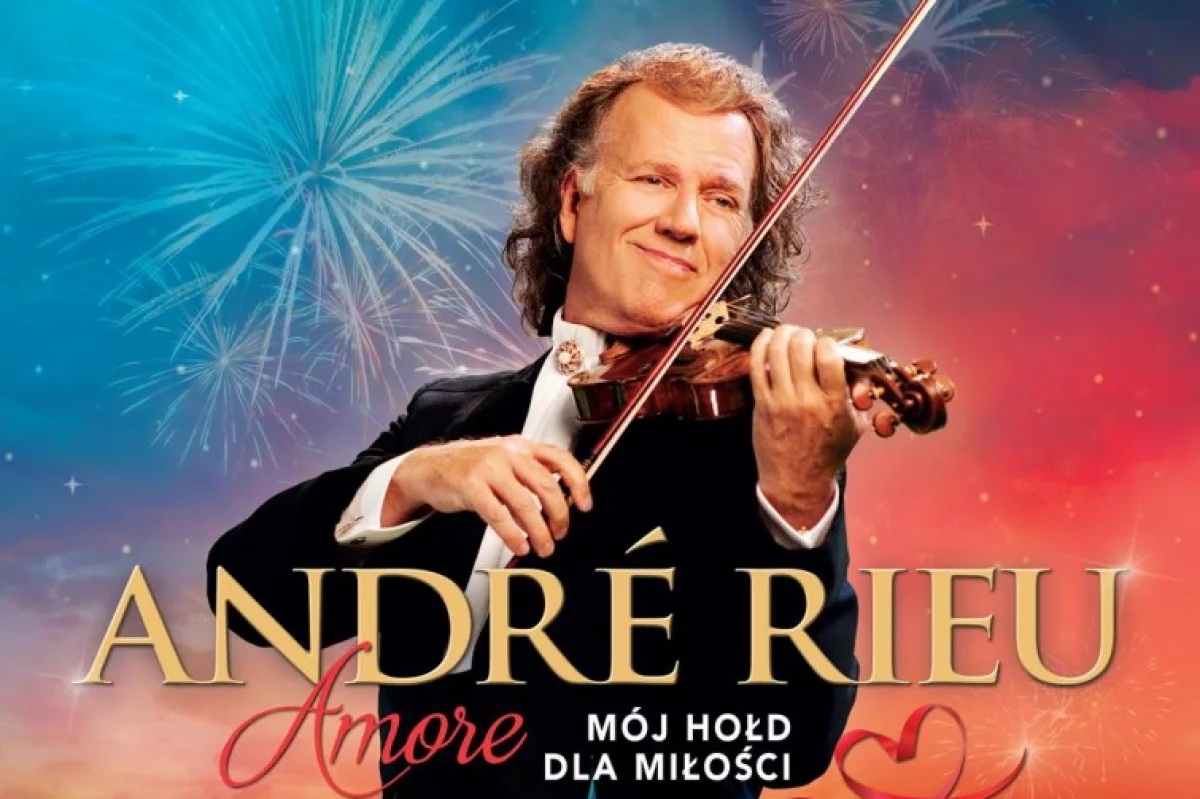 André Rieu „Amore – mój hołd dla miłości” – koncert holenderskiego wirtuoza skrzypiec na ekranie kina Klaps