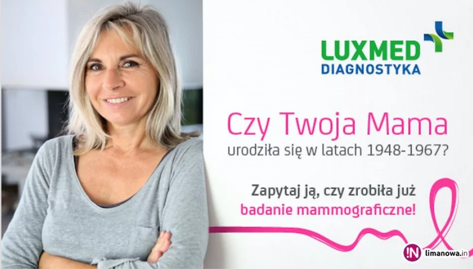 Masz 50-69 lat? Zrobiłaś już mammografię? - zdjęcie 1
