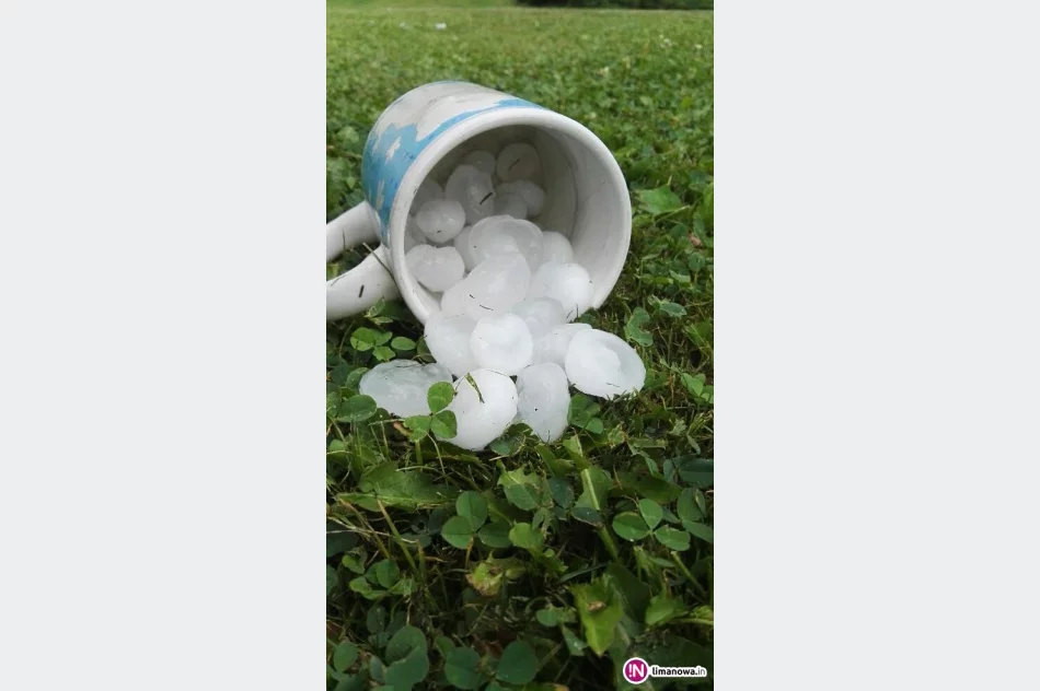 Wystąpił grad wielkości piłeczek do tenisa stołowego - zdjęcie 2