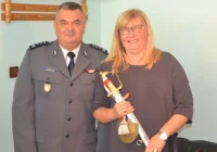 Uroczyste pożegnanie byłej komendant - zdjęcie główne