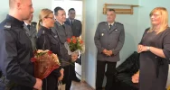 Uroczyste pożegnanie byłej komendant - zdjęcie 4