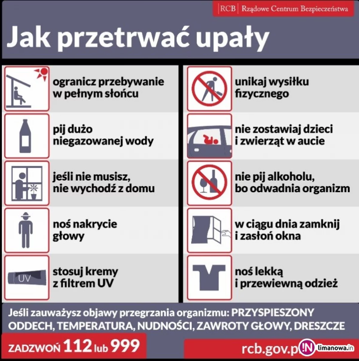 Jak przetrwać upały?