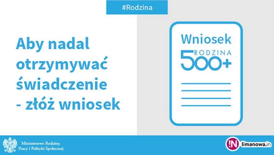 Od dziś złożysz nowy wniosek na 500+ - zdjęcie 1