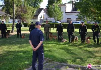 Trzecie miejsce Sławomira Sroki z KPP w Limanowej z psem „Jogo” - zdjęcie główne