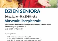Dzień Seniora 26 października 2018r. - zdjęcie główne