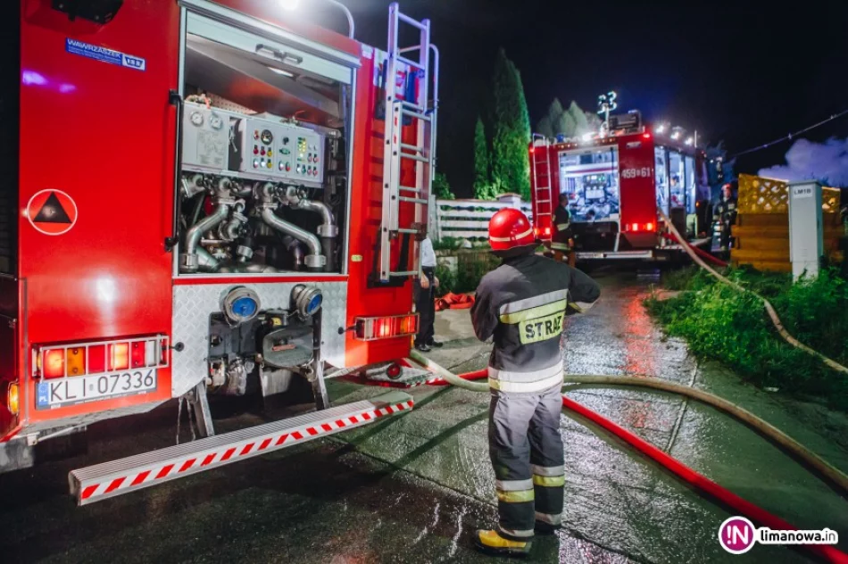 Piorun uderzył w stolarnię. Spłonęły trzy budynki, sprzęt i 30 ton brykietu - zdjęcie 2