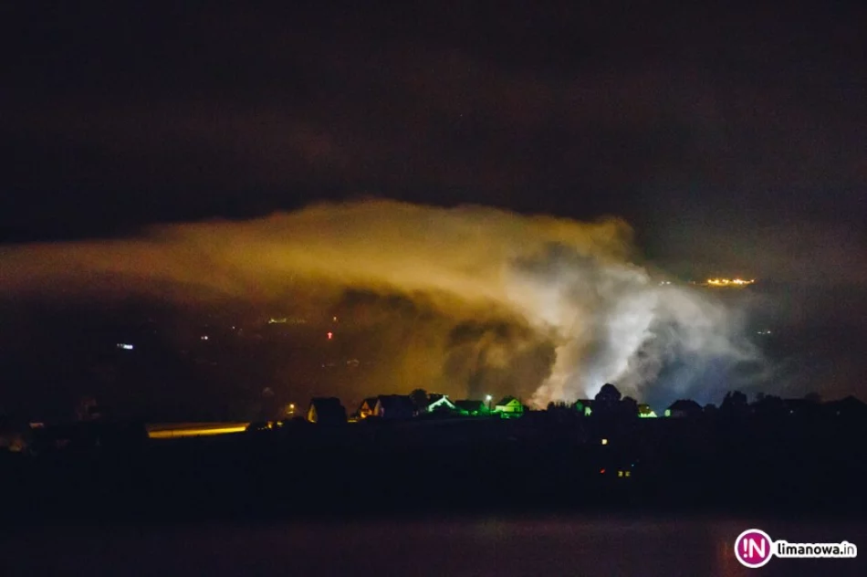 Piorun uderzył w stolarnię. Spłonęły trzy budynki, sprzęt i 30 ton brykietu - zdjęcie 4