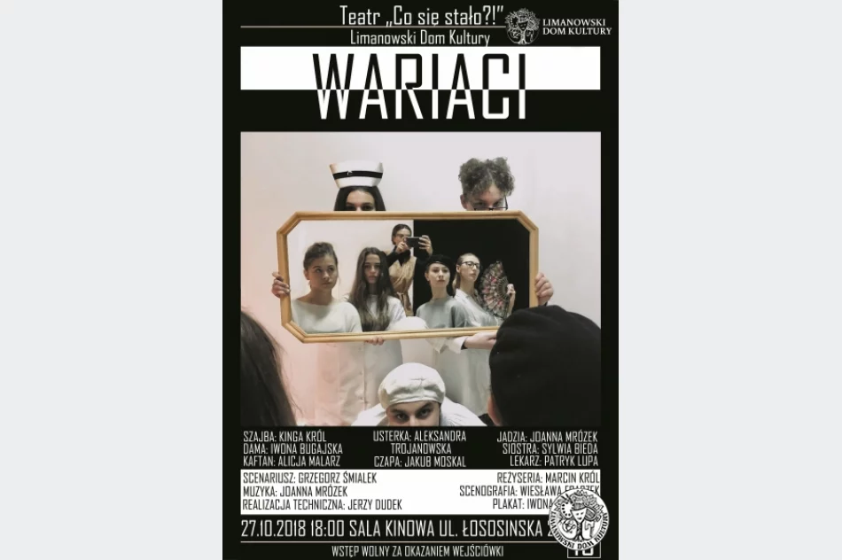 Premiera Teatru „Co się stało?!” - „Wariaci” 27 października na scenie LDK - zdjęcie 2