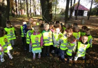 10 października 2018r przedszkolaki z MP nr 4 w dniu "Święta Drzewa" - zdjęcie główne