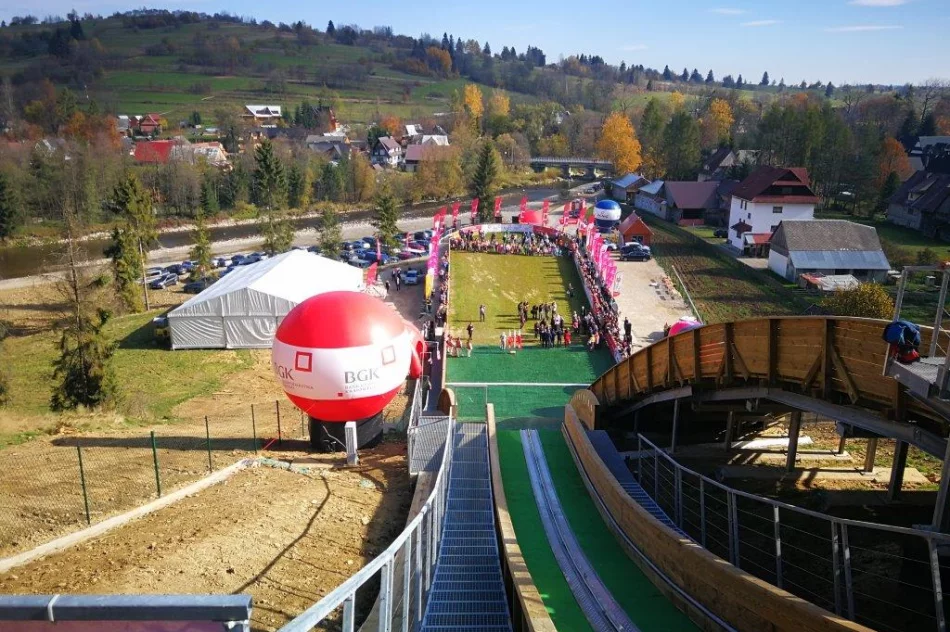 Zagórzanie „otwarli” nową skocznię  - zdjęcie 2