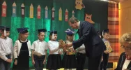 Pasowanie na uczniów w Szkole Podstawowej w Kaninie - zdjęcie 2