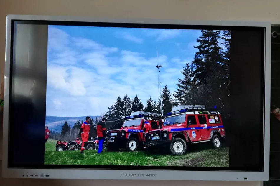 Uczniowie SP Mordarka spotkali się z Grupą Podhalańską GOPR - zdjęcie 9