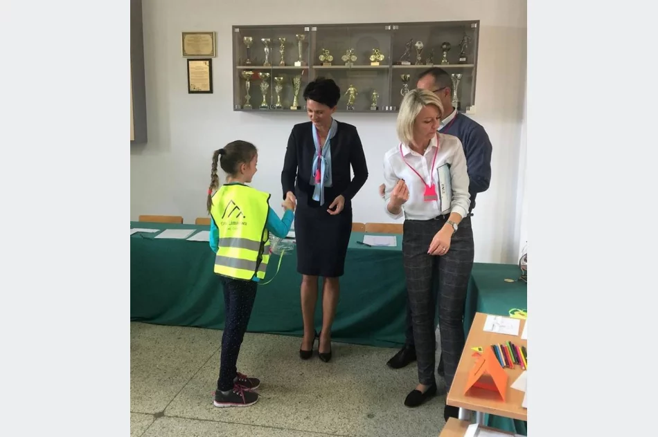 Konkurs wiedzy o bezpieczeństwie w ruchu drogowym w SP Mordarka - zdjęcie 8