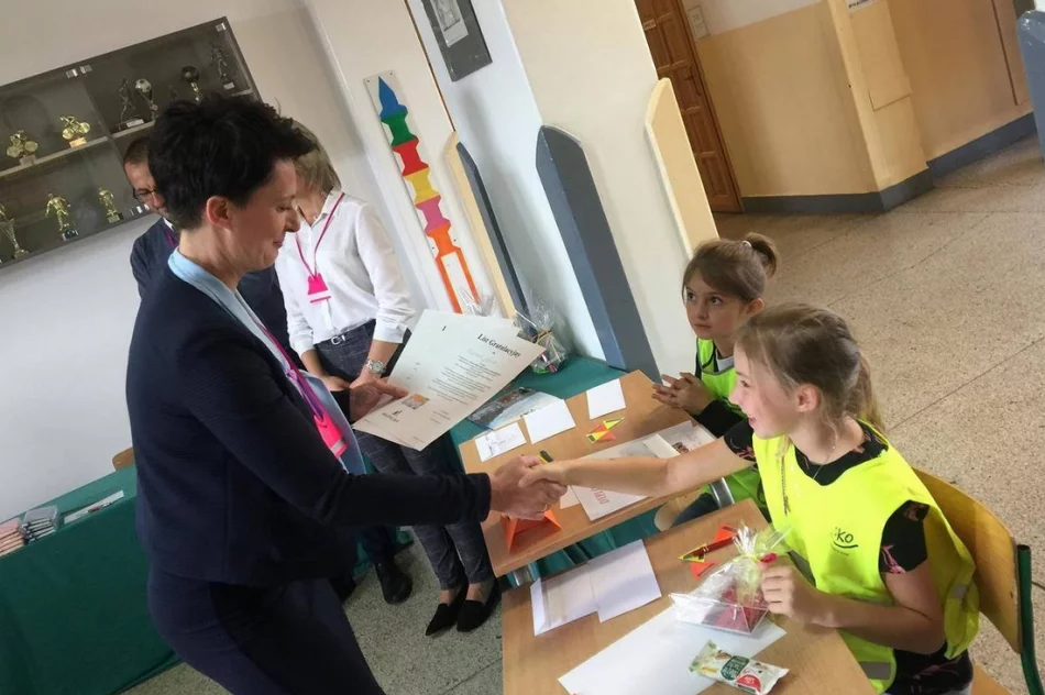 Konkurs wiedzy o bezpieczeństwie w ruchu drogowym w SP Mordarka - zdjęcie 9