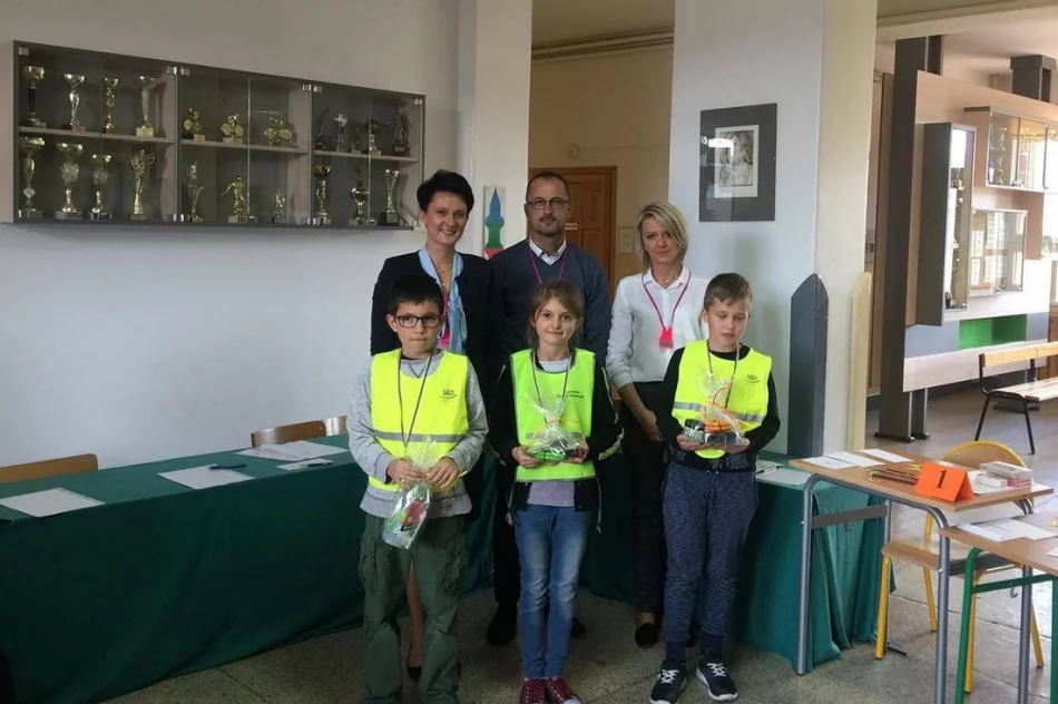 Konkurs wiedzy o bezpieczeństwie w ruchu drogowym w SP Mordarka - zdjęcie 14