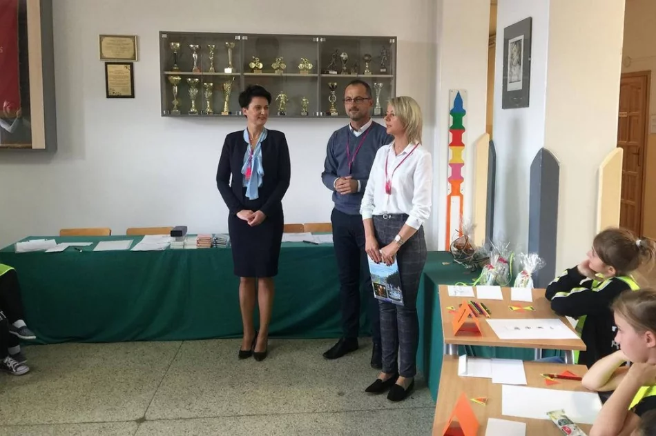 Konkurs wiedzy o bezpieczeństwie w ruchu drogowym w SP Mordarka - zdjęcie 15