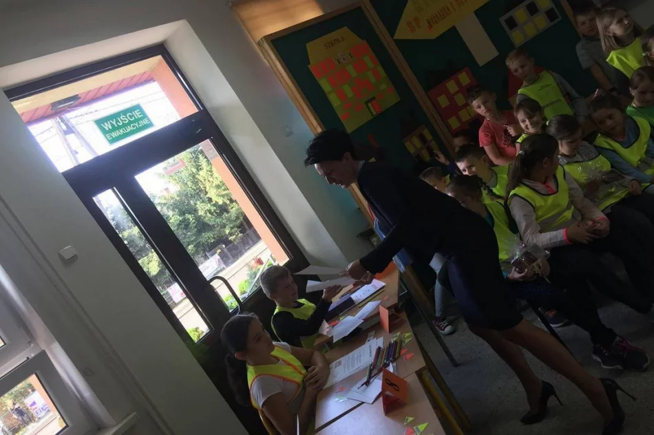 Konkurs wiedzy o bezpieczeństwie w ruchu drogowym w SP Mordarka - zdjęcie 17