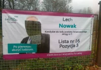 Roznoszono ulotki, niszczono bannery - zdjęcie główne
