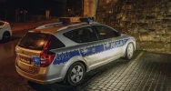 Weekendowe zdarzenia na Limanowszczyźnie - kolizja z radiowozem - zdjęcie 3