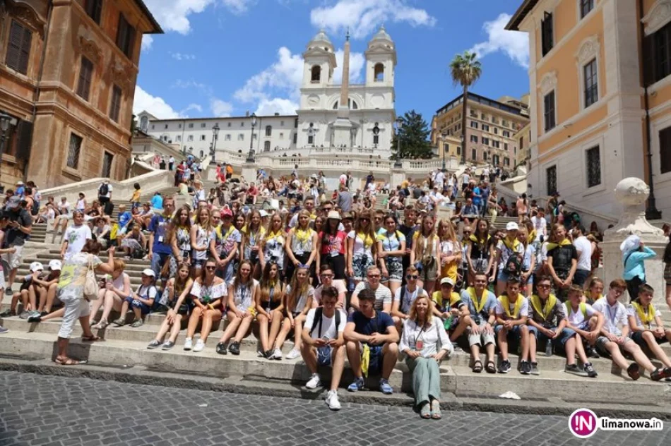 Z Męciny pielgrzymowali do Włoch - zdjęcie 2