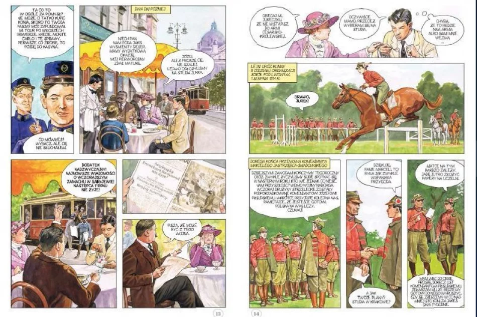 „100 na 100 antologia komiksu na stulecie odzyskania niepodległości” - zdjęcie 2