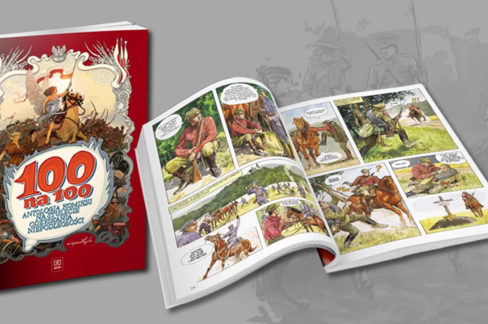„100 na 100 antologia komiksu na stulecie odzyskania niepodległości” - zdjęcie 5