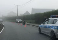 52-latek trafił do szpitala po zderzeniu motoroweru z BMW - zdjęcie główne