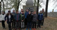 Uczniowie Szkoły Podstawowej nr 1 w Męcinie "na bitewnym szlaku Józefa Piłsudskiego" - zdjęcie 2