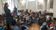 Uczniowie Szkoły Podstawowej nr 1 w Męcinie "na bitewnym szlaku Józefa Piłsudskiego" - zdjęcie 5