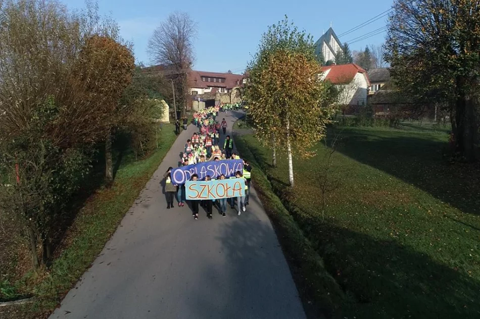 Niezwykłe podsumowanie akcji "Odblaskowa Szkoła" w Pasierbcu - zdjęcie 12