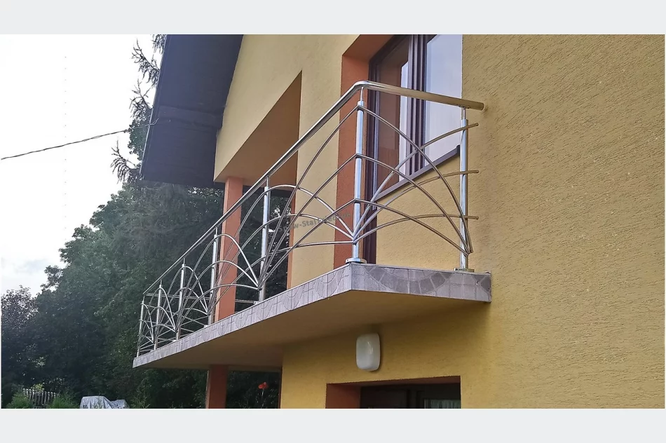 Balustrady balkonowe, schodowe, poręcze,bramy, przęsła ze stali nierdzewnej INOX - zdjęcie 6