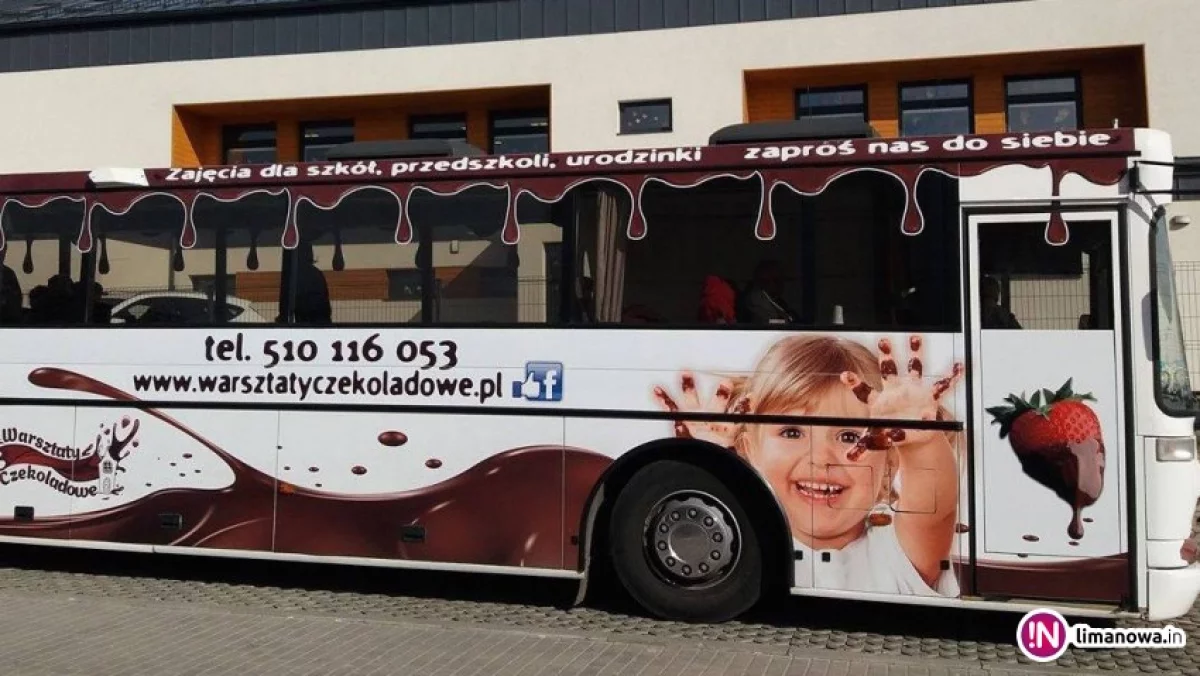 Na dzieci czeka wspaniała przygoda w autobusie czekoladowym!