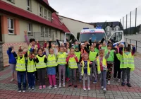 Podsumowanie akcji odblaskowej w SP w Mordarce  - zdjęcie główne