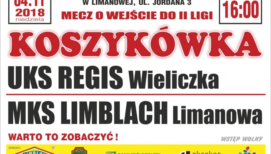 Koszykarze wracają na limanowski parkiet - zdjęcie 1