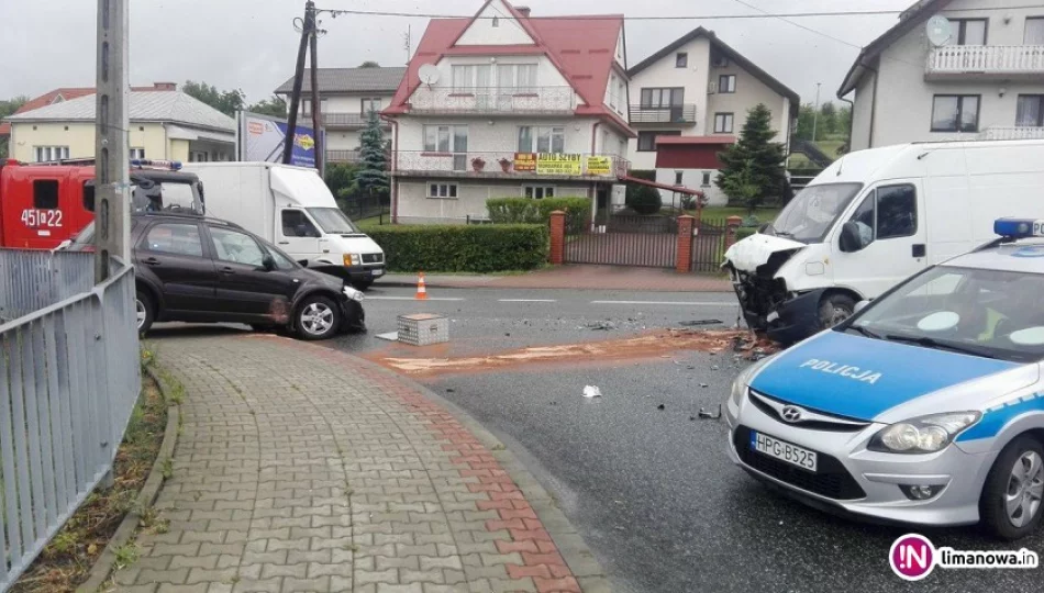 Poszkodowani opuścili szpital. Mandat dla sprawcy kolizji - zdjęcie 1