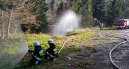 Strażacy ćwiczyli gaszenie pożaru lasu - zdjęcie 3