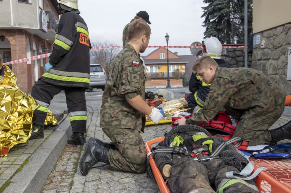 Pożar na wieży kościoła - zdjęcie 7