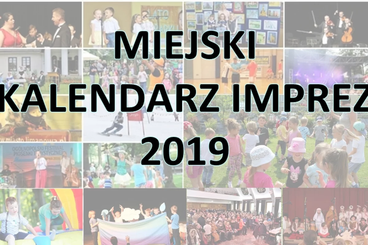 Zgłoś imprezę do Miejskiego Kalendarza Imprez 2019