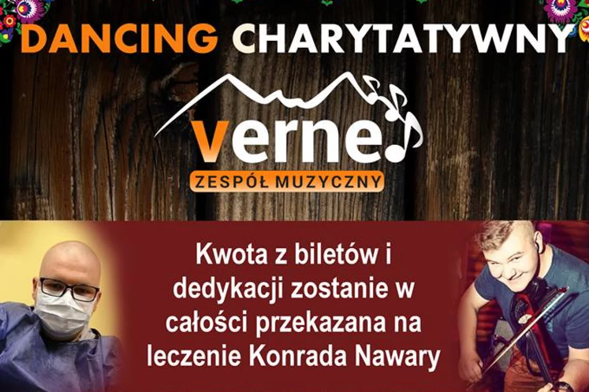 Dancing charytatywny i internetowe licytacje dla Konrada