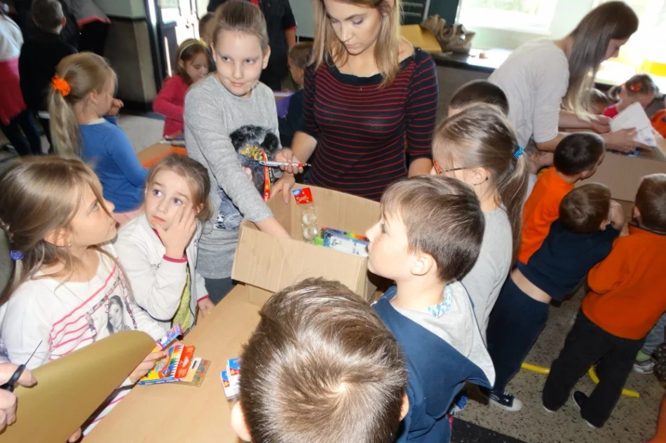 Pomoc uczniów Szkoły Podstawowej nr 2 w Męcinie dla dzieci na Litwie - zdjęcie 5