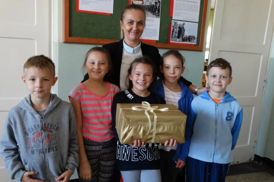 Pomoc uczniów Szkoły Podstawowej nr 2 w Męcinie dla dzieci na Litwie - zdjęcie 8